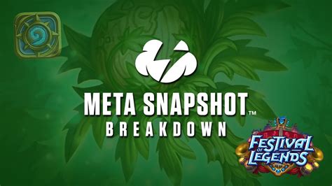 hearthstone meta snapshot|Once More, From The Top! .
